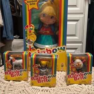 Rainbow Brite Doll Collection with Colorful Characters